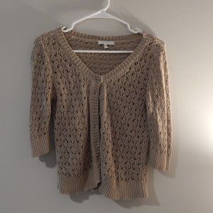 dELIA*s knit button up sweater